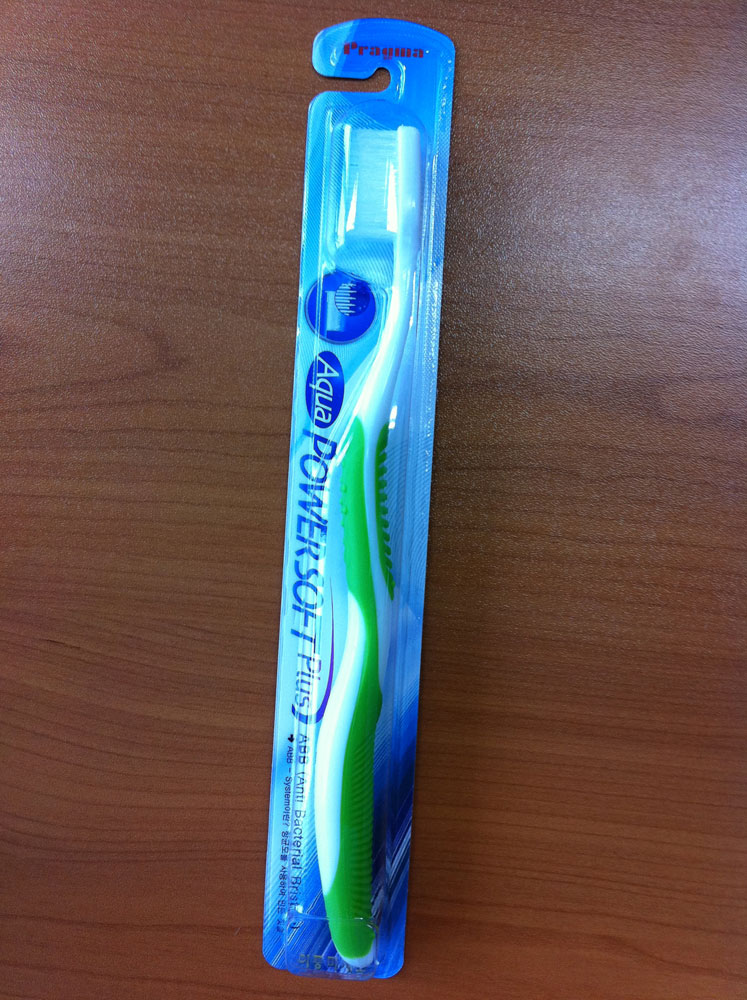 Aqua power soft plus toothbrush